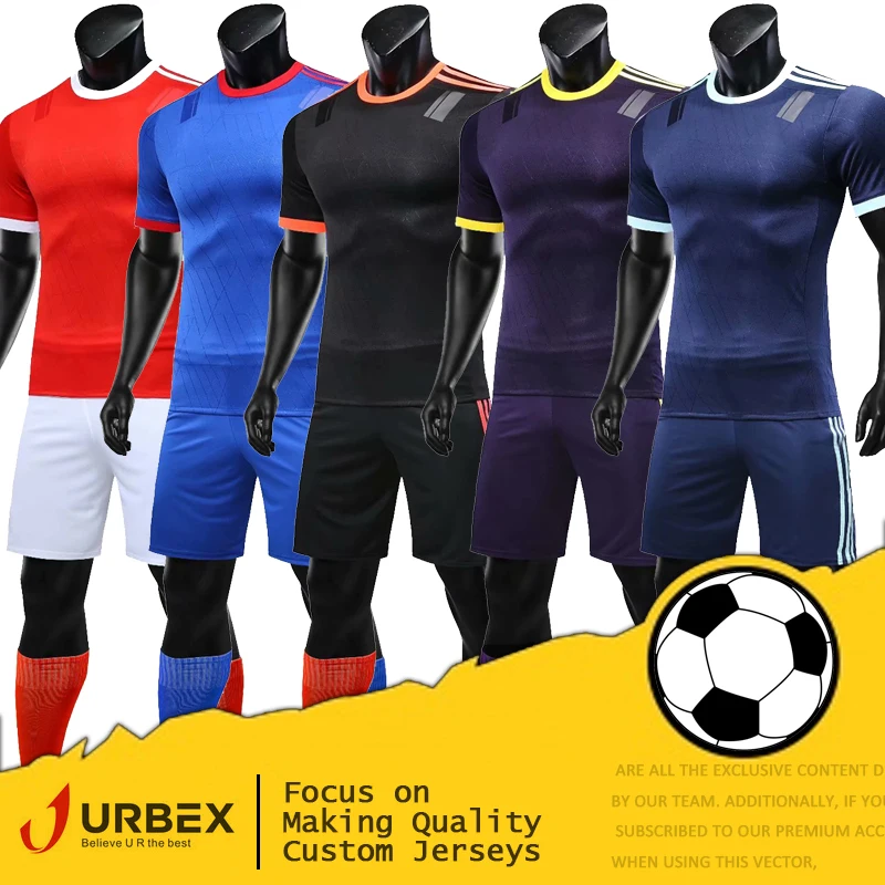 URBEX Custom Soccer Jersey Personalize Football Shirt Blank Plain Soccer Set DIY Your Own Team Kit Customize Uniforms YJ201904
URBEX Custom Soccer Jersey Personalize Football Shirt Blank Plain Soccer Set DIY Your Own Team Kit Customize Uniforms YJ201904