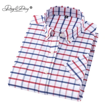 DAVYDAISY 2019 New Arrival Summer Men Shirt Short Sleeved Oxford Plaid Striped Man Shirts Formal Business camisa masculina DS254
DAVYDAISY 2019 New Arrival Summer Men Shirt Short Sleeved Oxford Plaid Striped Man Shirts Formal Business camisa masculina DS254