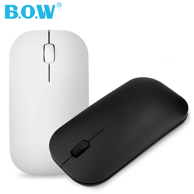 B.O.W 2.4Ghz Wireless Mouse Small, Ultra-thin and Slim Silent Rechargeable Optical Mouse USB, Light to Carry or Relax your Hand
B.O.W 2.4Ghz Wireless Mouse Small, Ultra-thin and Slim Silent Rechargeable Optical Mouse USB, Light to Carry or Relax your Hand