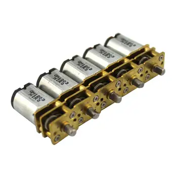 2PCS GA12-N20 N20 DC 6V Micro Speed GEAR MOTOR MINI Reduction Motor with Metal Gearbox Wheel Deceleration Motor Smart Car Robot
2PCS GA12-N20 N20 DC 6V Micro Speed GEAR MOTOR MINI Reduction Motor with Metal Gearbox Wheel Deceleration Motor Smart Car Robot