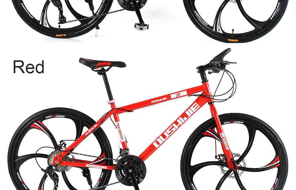 Perfect Mountain Bike Bicycle 26 Inch 27 Speed 6 Knife Bianchi Students Adult Student Man and Woman Multicolor 2019 New 3