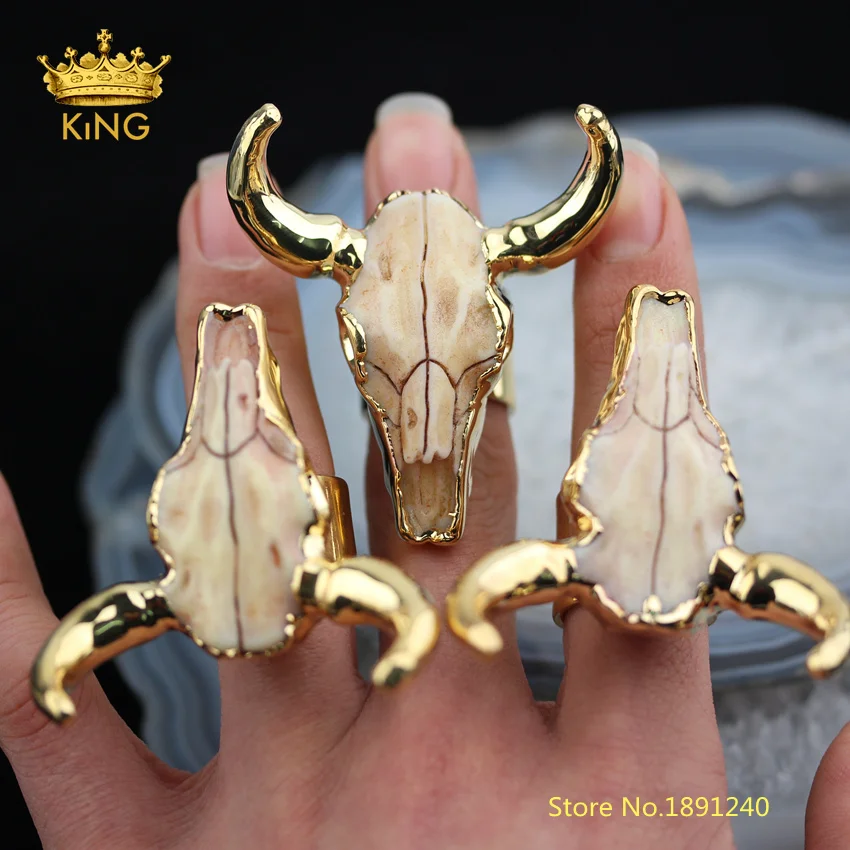 5pcs Gold Resin Horn Rings Fashion Jewelry,Carved Ox-horn Resin Rings,Resin Oxhead Rings for Men Birthday Gifts YT80
5pcs Gold Resin Horn Rings Fashion Jewelry,Carved Ox-horn Resin Rings,Resin Oxhead Rings for Men Birthday Gifts YT80