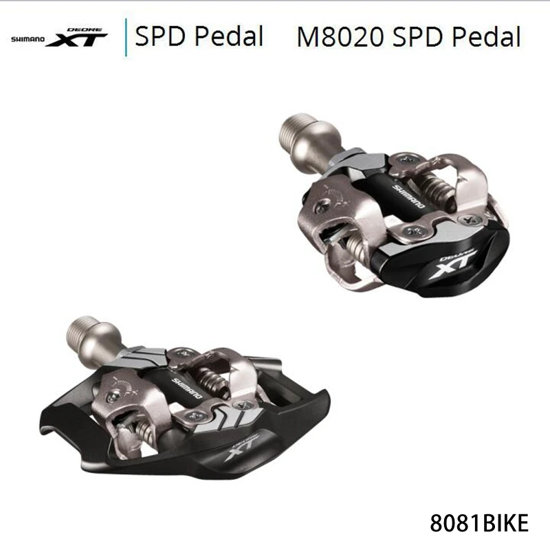 Shimano Deore XT PD M8000 M8020 самозапирающийся SPD педали компоненты для горного велосипеда