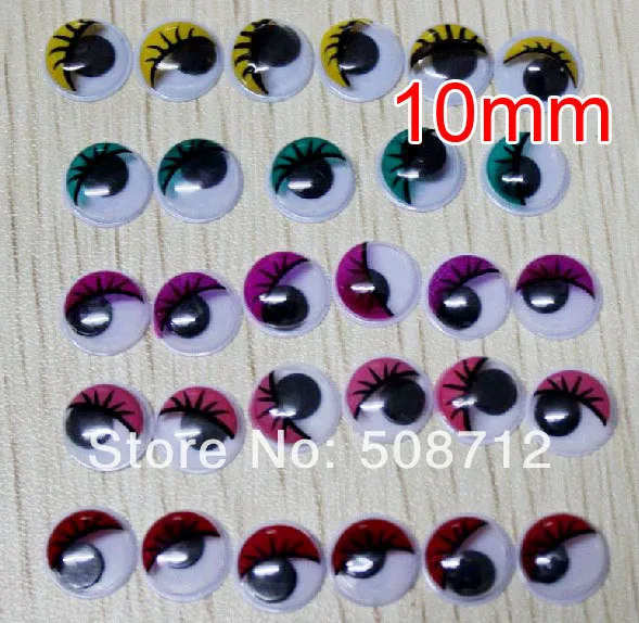 Free Ship!! 200pcs10mm Mixed color Can Choose Doll Moveable color Round Eyes with eyelash /Toy Eyes
Free Ship!! 200pcs10mm Mixed color Can Choose Doll Moveable color Round Eyes with eyelash /Toy Eyes