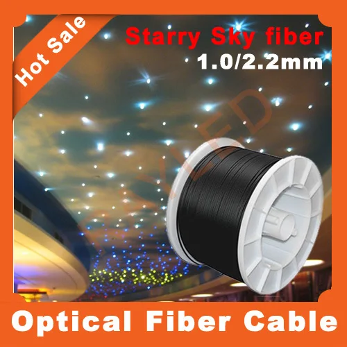 FREE SHIPPING, 500m/lot,1.0mm inner/2.2mm black jakect,plastic optical fiber cable for starry sky
FREE SHIPPING, 500m/lot,1.0mm inner/2.2mm black jakect,plastic optical fiber cable for starry sky