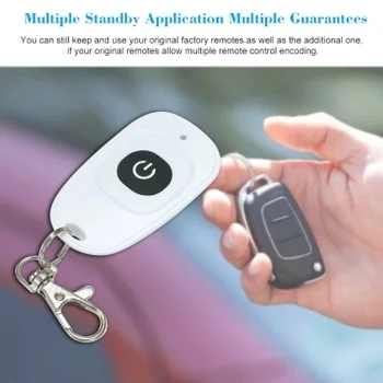 Wireless 433MHz Smart Remote Controller Controlled Devices Wireless Smart Switch Module Key Fob Controller 1527 Chip
Wireless 433MHz Smart Remote Controller Controlled Devices Wireless Smart Switch Module Key Fob Controller 1527 Chip