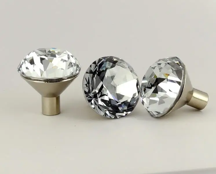 30mm Diamond Shape Crystal Glass Knobs Cupboard Pulls Drawer Knobs Kitchen Cabinet Handles Furniture Handle Hardware wholesale
30mm Diamond Shape Crystal Glass Knobs Cupboard Pulls Drawer Knobs Kitchen Cabinet Handles Furniture Handle Hardware wholesale