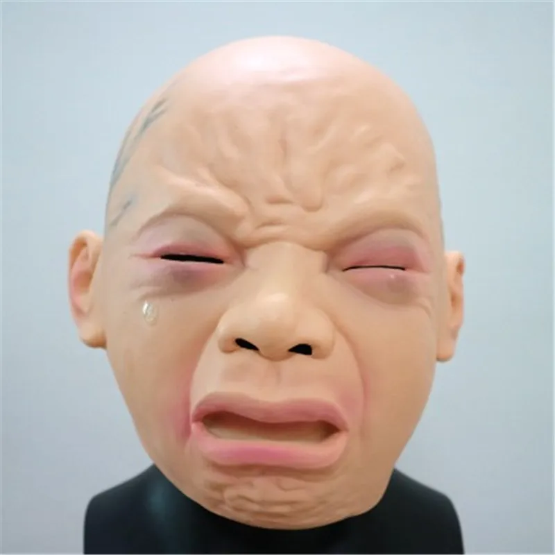 Play Strick Toy Full Head Masks Happy Cry Baby Mask Toy Children For Fun Kids Mask Joke Cosplay Tools
Play Strick Toy Full Head Masks Happy Cry Baby Mask Toy Children For Fun Kids Mask Joke Cosplay Tools