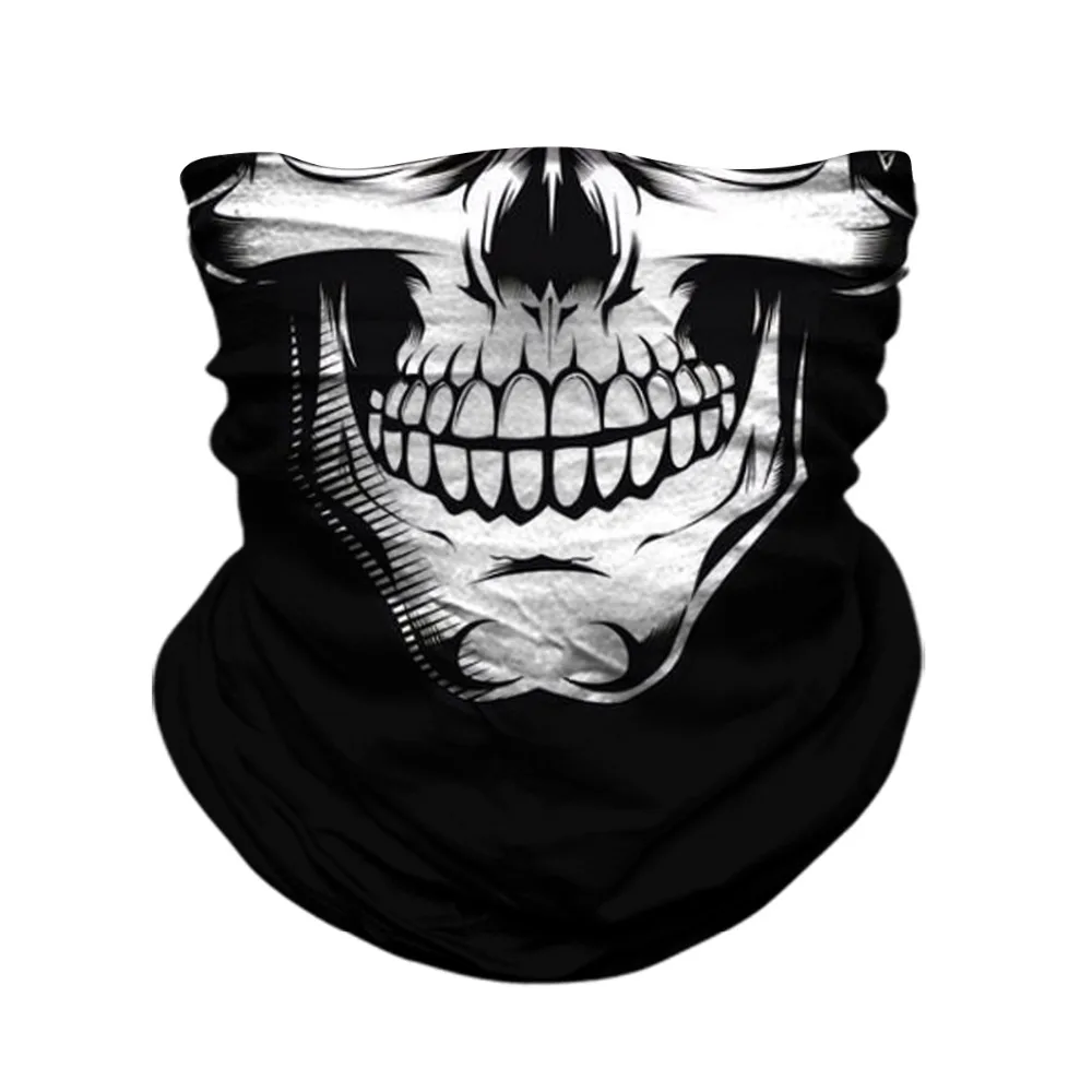 BJMOTO Balaclava 3D Seamless Skull Ghost Face Shield Motorbike Bicycle Neck Scarf Anti-UV Windproof Skeleton Sports Bandana
BJMOTO Balaclava 3D Seamless Skull Ghost Face Shield Motorbike Bicycle Neck Scarf Anti-UV Windproof Skeleton Sports Bandana