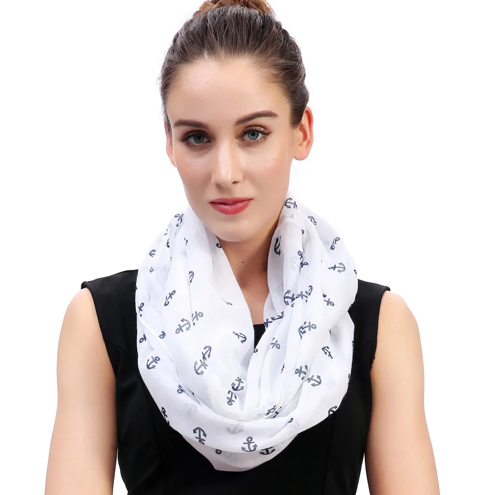 Vintage Anchor Print Infinity Loop Scarf Snood Women's Gift Accessories Lightweight for All Seasons
Vintage Anchor Print Infinity Loop Scarf Snood Women's Gift Accessories Lightweight for All Seasons