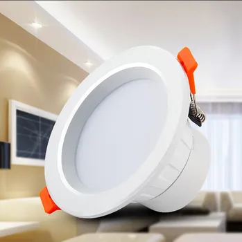 5W 7W 12W 18W embedded Ceiling LED Downlights / Barrel lights / Hole lamp 3 Color Change
5W 7W 12W 18W embedded Ceiling LED Downlights / Barrel lights / Hole lamp 3 Color Change
