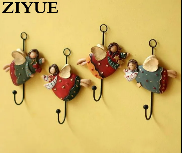 Free shipping Retro coat hooks Wall / Iron resin wall hooks / Angel Art Deco Hook / door rear wall hooks
Free shipping Retro coat hooks Wall / Iron resin wall hooks / Angel Art Deco Hook / door rear wall hooks