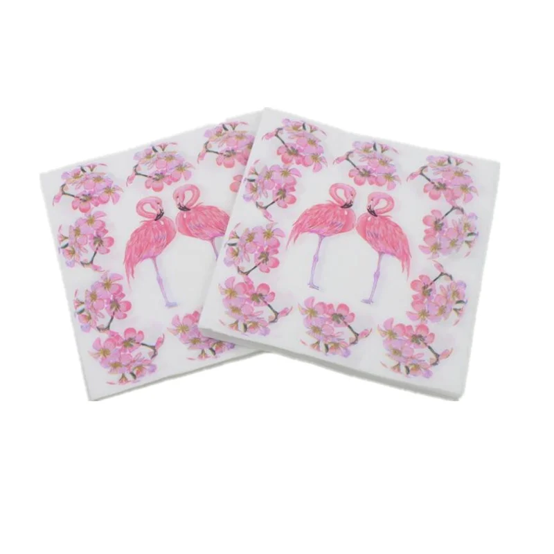 1pack/lot Pink Loving Flamingo Paper Napkins For Event & Party Decoration 100% Virgin Wood Tissue Decoupage Napkin 33cm*33cm
1pack/lot Pink Loving Flamingo Paper Napkins For Event & Party Decoration 100% Virgin Wood Tissue Decoupage Napkin 33cm*33cm