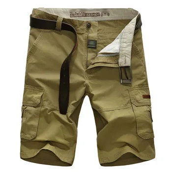 New Brand Men Cargo Shorts With Pockets Cotton Straight Short Casual Beach Short Big Size 30-44
New Brand Men Cargo Shorts With Pockets Cotton Straight Short Casual Beach Short Big Size 30-44