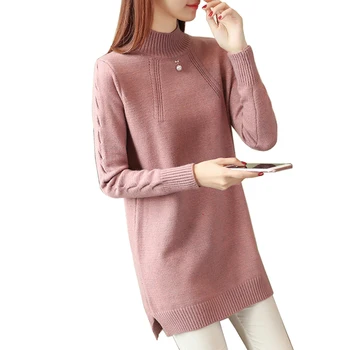 2018 Autumn Winter High-end Turtleneck Cashmere Sweater Female Slim Pullover Thickening Warm Slim Elastic Sweaters LJ0599
2018 Autumn Winter High-end Turtleneck Cashmere Sweater Female Slim Pullover Thickening Warm Slim Elastic Sweaters LJ0599