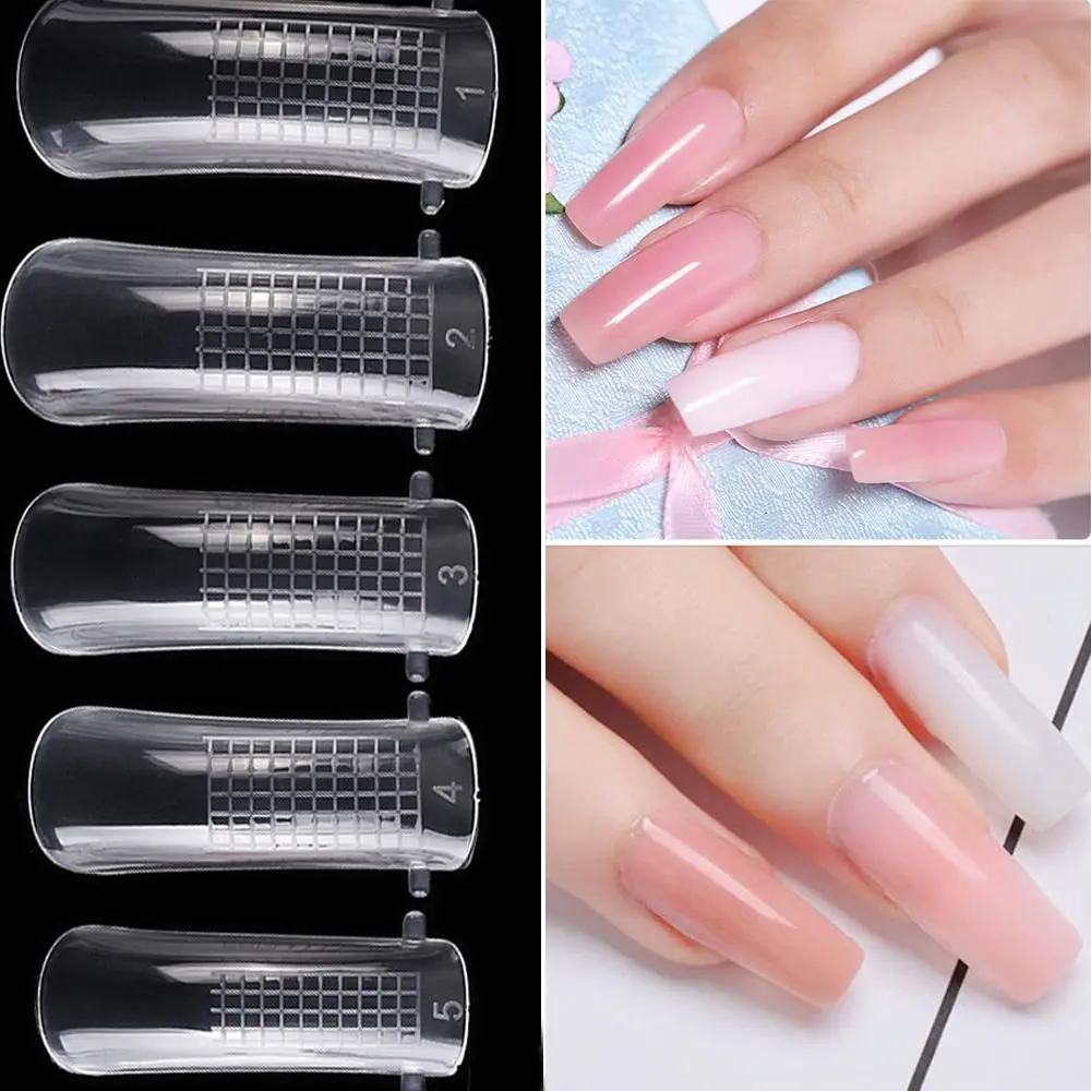100PCS Natural False Nail Tips Reusable Quick Building Mold Nail Tips Fiberglass Nail Art UV Builder Poly UV Gel Manicure Tool
100PCS Natural False Nail Tips Reusable Quick Building Mold Nail Tips Fiberglass Nail Art UV Builder Poly UV Gel Manicure Tool
