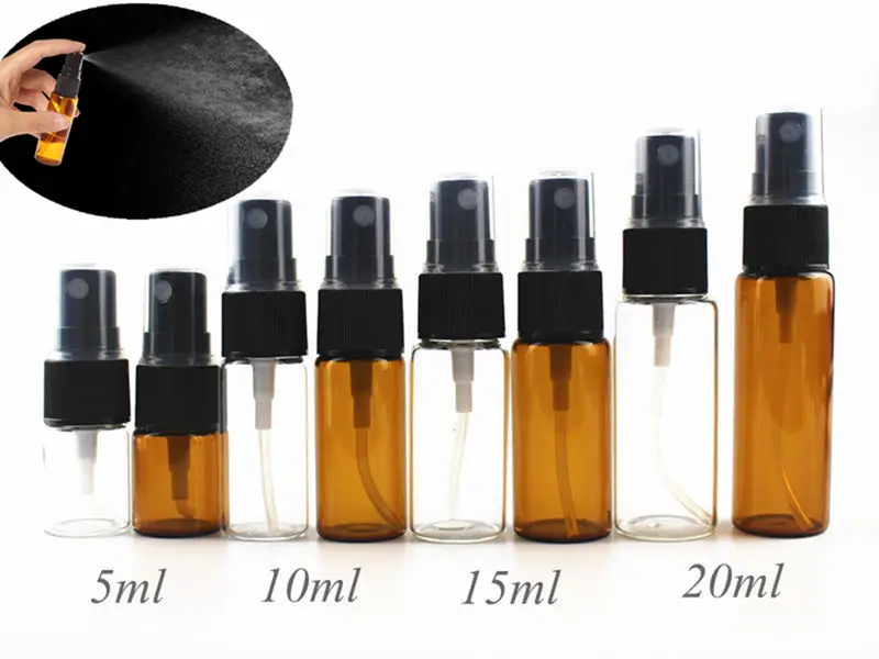 20pcs/lot 5ml 10ml 15ml 20ml Glass Mist Spray Bottle Empty Perfume Glass Vials Refillable Perfume Atomizer Travel Accessories 
20pcs/lot 5ml 10ml 15ml 20ml Glass Mist Spray Bottle Empty Perfume Glass Vials Refillable Perfume Atomizer Travel Accessories