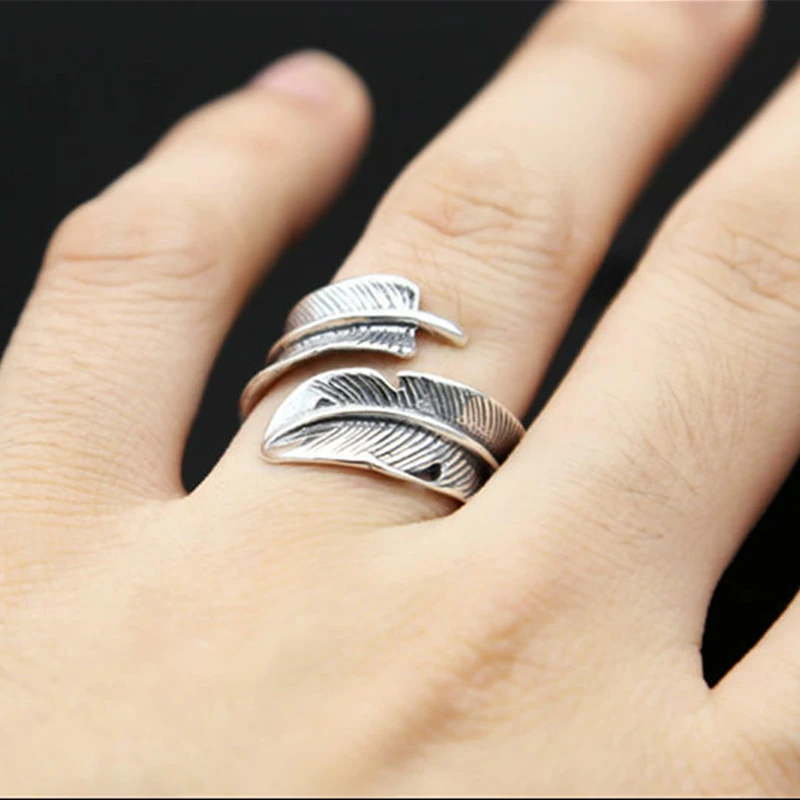 2019 Wholesale Fits European Jewelry Takahashi 925 Sterling Silver Feather Rings Open 925 Sterling Silver Ring Women Jewelry
2019 Wholesale Fits European Jewelry Takahashi 925 Sterling Silver Feather Rings Open 925 Sterling Silver Ring Women Jewelry