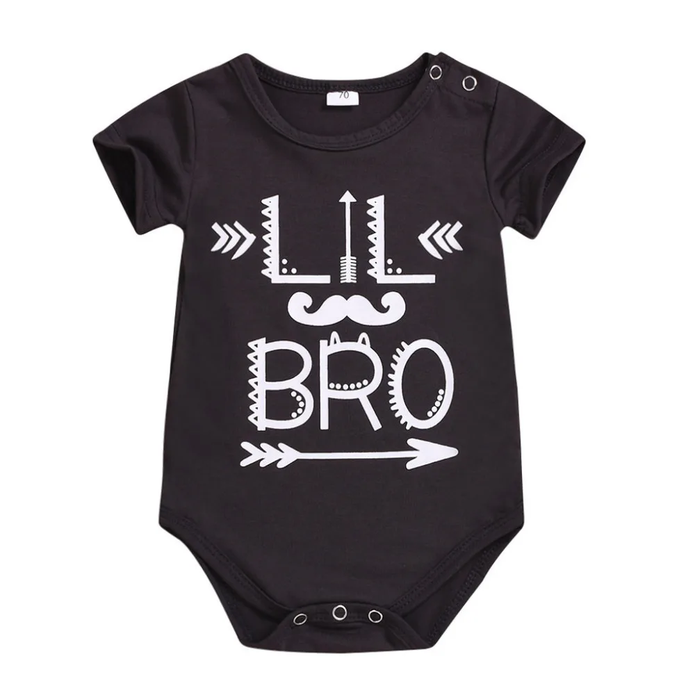 Pasgeboren Kinderen Baby Zomer Kinderkleding Peuter Gedrukt Romper Bodysuit Kleding Outfits Brief Kleding Shirt Voor Jongen
Pasgeboren Kinderen Baby Zomer Kinderkleding Peuter Gedrukt Romper Bodysuit Kleding Outfits Brief Kleding Shirt Voor Jongen