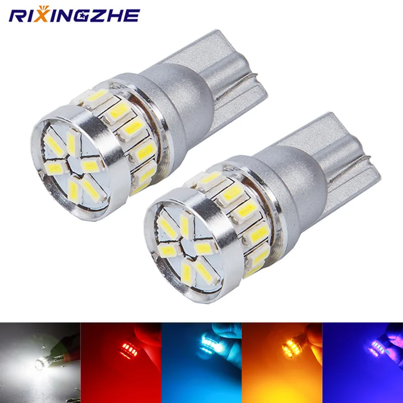 RXZ 1PCS w5w led T10 LED Bulbs Canbus 18SMD 3014 For Car Parking Position Lights,Interior Map Dome Lights 12V White Amer bright
RXZ 1PCS w5w led T10 LED Bulbs Canbus 18SMD 3014 For Car Parking Position Lights,Interior Map Dome Lights 12V White Amer bright