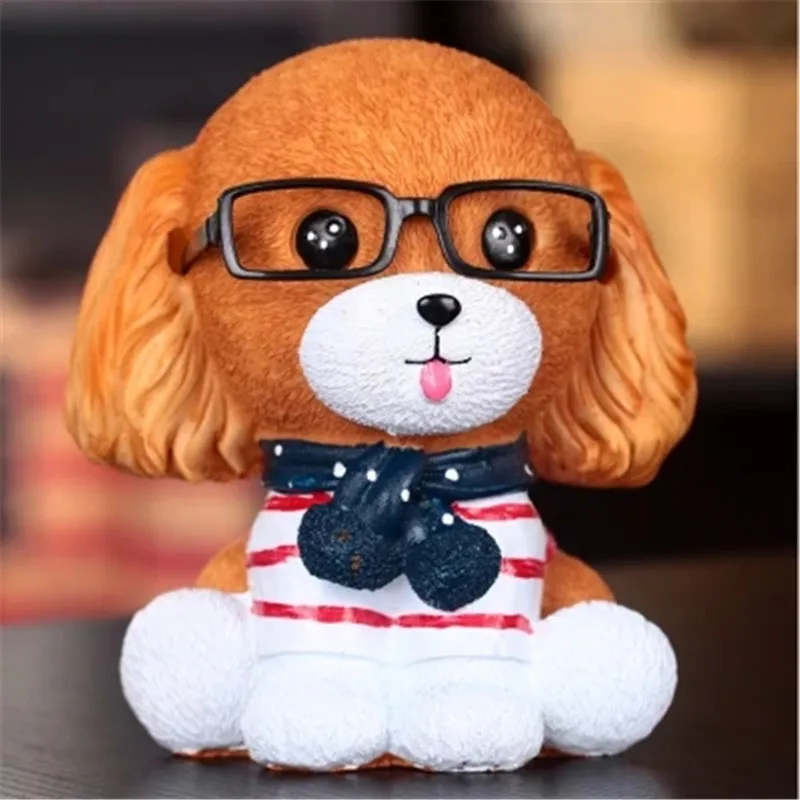 Simulation Cute Puppy Statue Poodle Creative Cartoon Piggy Bank Resin Action Figure Collectible Model Toy Gift 16 CM P950
Simulation Cute Puppy Statue Poodle Creative Cartoon Piggy Bank Resin Action Figure Collectible Model Toy Gift 16 CM P950