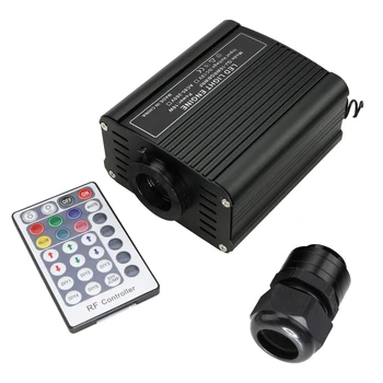 16W RGBW LED Fiber Optic Engine Driver with 28key RF Remote controller for for all fiber optic Cable Lighting
16W RGBW LED Fiber Optic Engine Driver with 28key RF Remote controller for for all fiber optic Cable Lighting