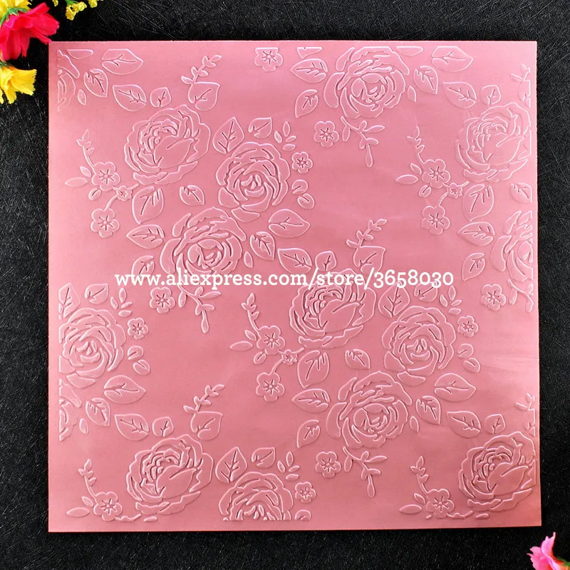 Large Size Rose Flowers Plastic Embossing Folder For Scrapbook DIY Album Card Tool Plastic Template 19.8x19.8cm 8071123
Large Size Rose Flowers Plastic Embossing Folder For Scrapbook DIY Album Card Tool Plastic Template 19.8x19.8cm 8071123