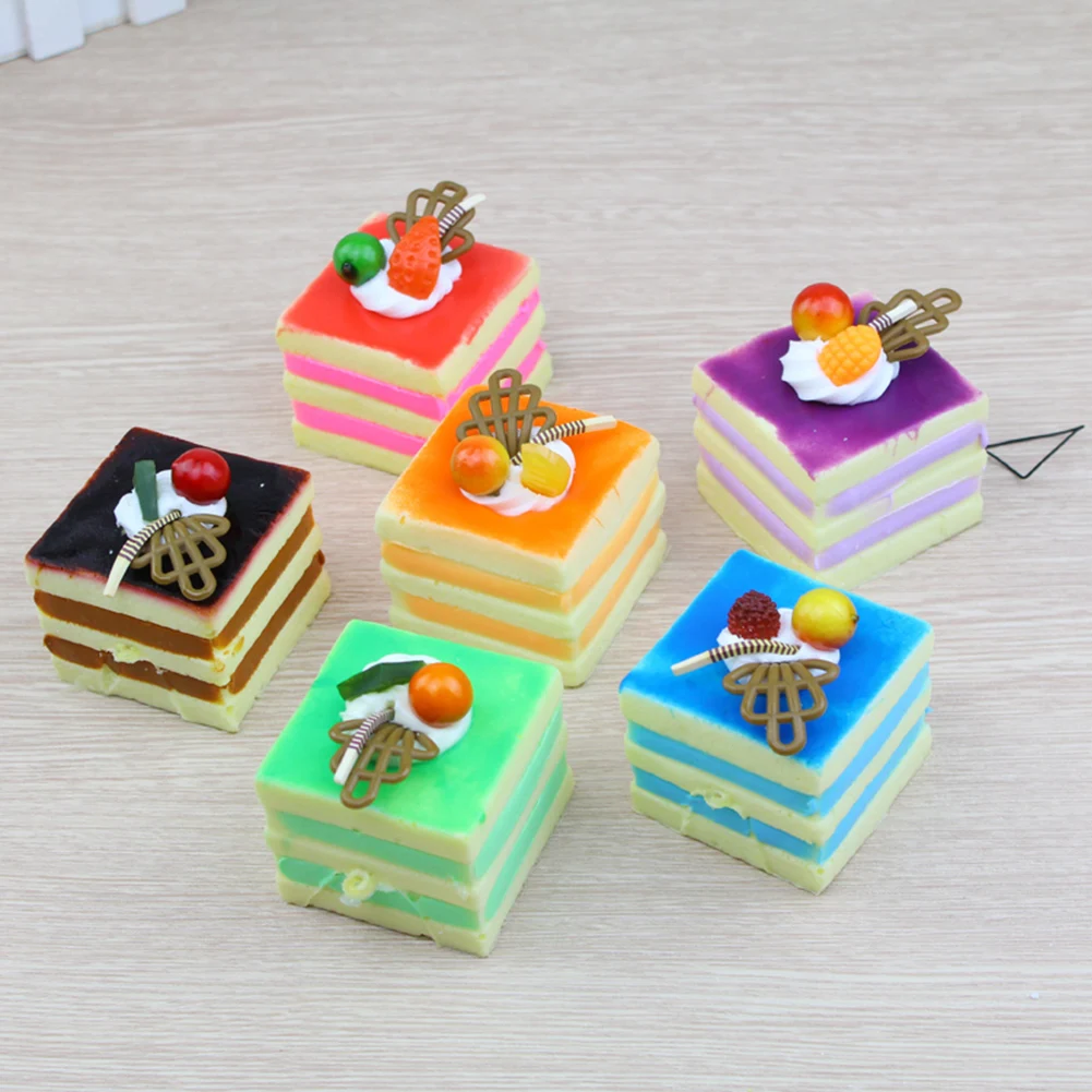 Square Pu Simulation Cake Fake Fruit Cake Bread Model Window Home Decora Artificial Cake Fake Food Dessert Photography Props M8
Square Pu Simulation Cake Fake Fruit Cake Bread Model Window Home Decora Artificial Cake Fake Food Dessert Photography Props M8