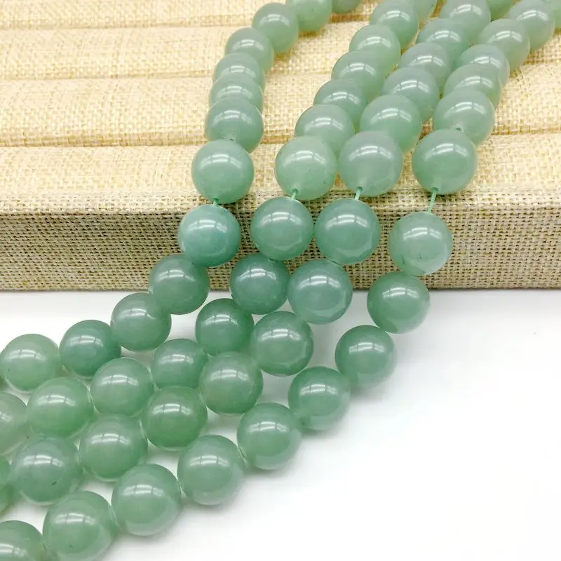 Natural Stone Beads Green Aventurine Smooth Beads Round Spacer 8 mm 10 mm 12 mm 14 mm, DIY Jewelry Making
Natural Stone Beads Green Aventurine Smooth Beads Round Spacer 8 mm 10 mm 12 mm 14 mm, DIY Jewelry Making