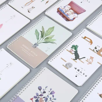 A5 Fresh Notebook Paper Coil Agenda for Diary Sketchbook Cute School Notebooks Paper 120 Sheets Writing note pads Stationery
A5 Fresh Notebook Paper Coil Agenda for Diary Sketchbook Cute School Notebooks Paper 120 Sheets Writing note pads Stationery
