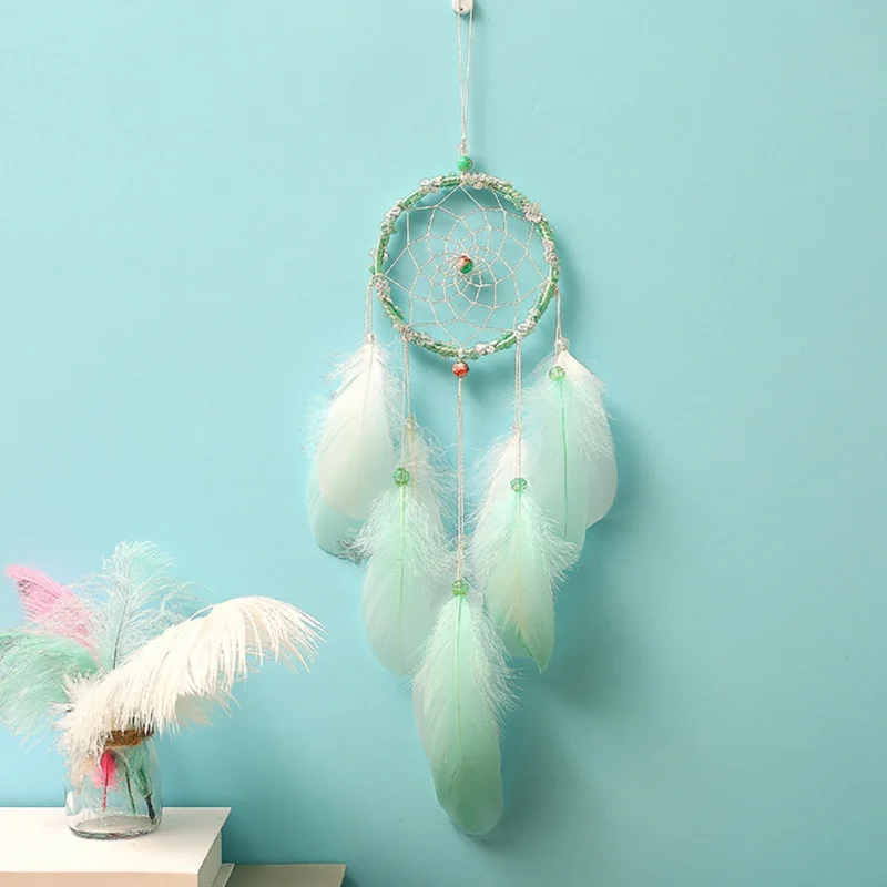 Flowers Dream Catcher Girl High Quality Feathers Wind Chimes Hanging Dreamcatcher For Home Wedding Decoration
Flowers Dream Catcher Girl High Quality Feathers Wind Chimes Hanging Dreamcatcher For Home Wedding Decoration