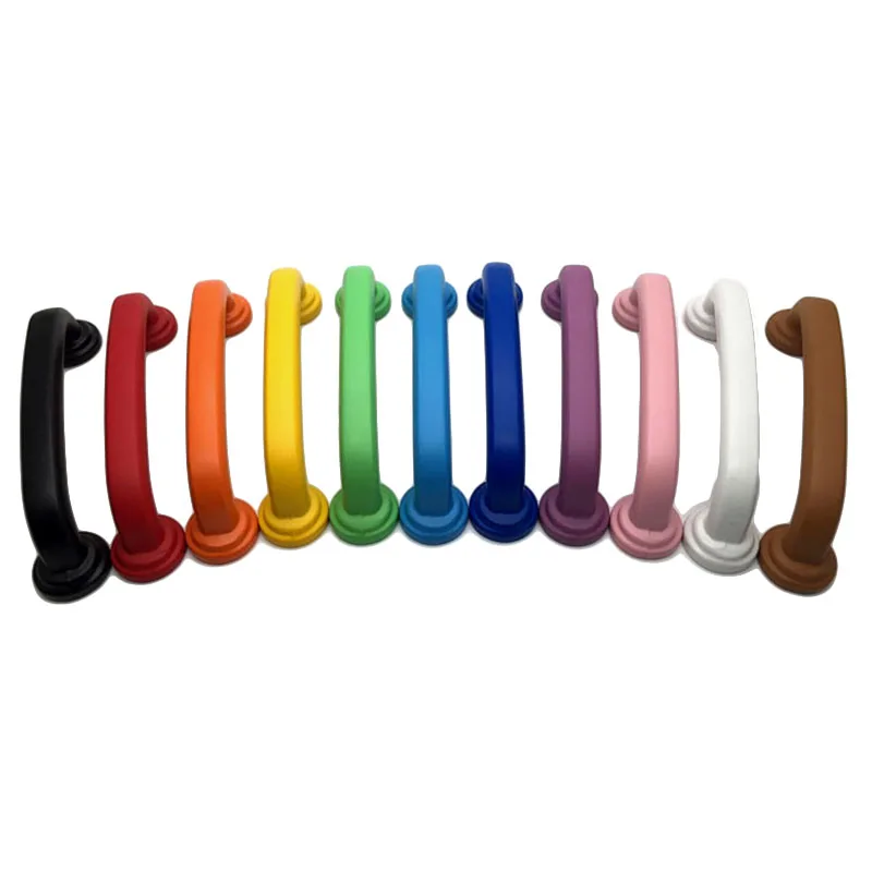2Pcs Colorful handle Rainbow grip/knob Drawer handle Children 's wardrobe doors handle Minimalist Style Pitch 96mm
2Pcs Colorful handle Rainbow grip/knob Drawer handle Children 's wardrobe doors handle Minimalist Style Pitch 96mm