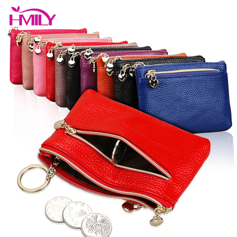 HMILY Fashion Women Men Coin Purse Genuine Leather Wallet Multi Functional Zipper Cowskin Card Wallet Carteira Feminina Gift
HMILY Fashion Women Men Coin Purse Genuine Leather Wallet Multi Functional Zipper Cowskin Card Wallet Carteira Feminina Gift