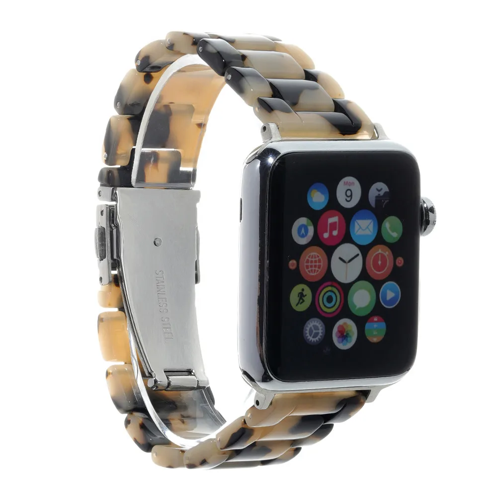 Imitation Ceramic Strap Band for APPLE Watch 3/2/1 42mm/38mm Iwatch Bracelet Wrist Resin Belt Watch Accessories Watchband
Imitation Ceramic Strap Band for APPLE Watch 3/2/1 42mm/38mm Iwatch Bracelet Wrist Resin Belt Watch Accessories Watchband