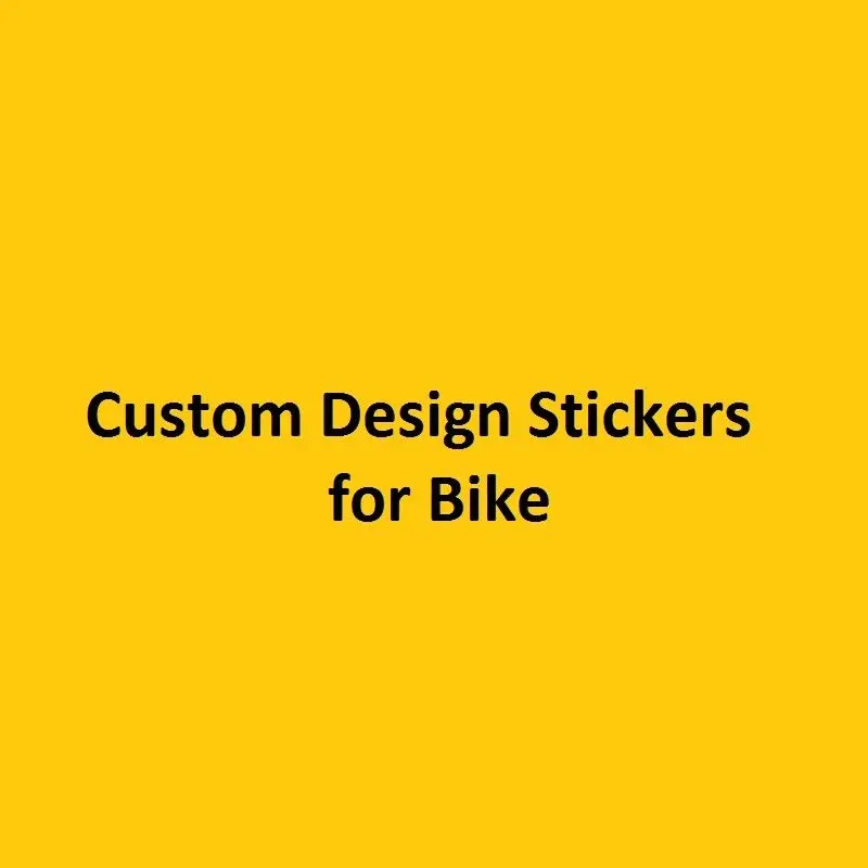 Custom Design Stickers for Bicycle Bike Wheels Rims
