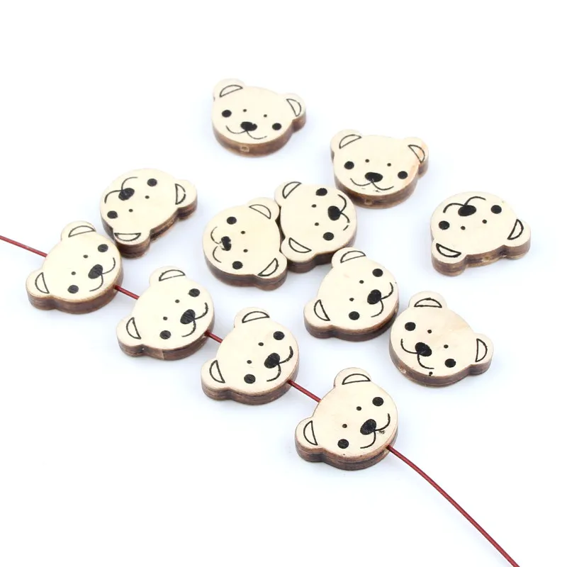 Wood Color Bear Head Shape Wooden Beads 24x19mm 20pcs Animal Bear Wood Beads for Jewelry Making DIY Pacifier Clip lollipop
Wood Color Bear Head Shape Wooden Beads 24x19mm 20pcs Animal Bear Wood Beads for Jewelry Making DIY Pacifier Clip lollipop