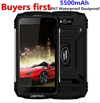 Land Rover X2 IP67 Waterproof Dustproof Smartphone 1280*720 5.0" MTK6737 Quad Core RAM 2GB ROM 16GB 5500Ah 4G 8MP Mobile Phone
Land Rover X2 IP67 Waterproof Dustproof Smartphone 1280*720 5.0" MTK6737 Quad Core RAM 2GB ROM 16GB 5500Ah 4G 8MP Mobile Phone