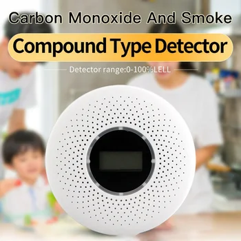 CO Smoke Combination Fire Sensor Plastic Carbon Monoxide Detector Gas Analyzer 1pc Sound Carbon Monoxide Monitor Detector
CO Smoke Combination Fire Sensor Plastic Carbon Monoxide Detector Gas Analyzer 1pc Sound Carbon Monoxide Monitor Detector