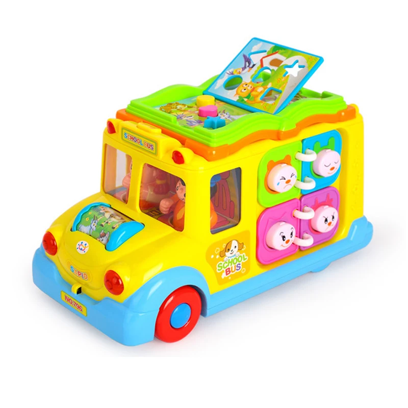 Baby Toys Car Model Electric School Bus Early Educational Music Including 8 Games Car & Animal Calls Kid Toys For Children Gifts
Baby Toys Car Model Electric School Bus Early Educational Music Including 8 Games Car & Animal Calls Kid Toys For Children Gifts