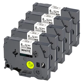 6mm Black on White TZ Tape TZ-211 Tze-211 Tze211 Compatible P-touch Label Printer Ribbion
6mm Black on White TZ Tape TZ-211 Tze-211 Tze211 Compatible P-touch Label Printer Ribbion