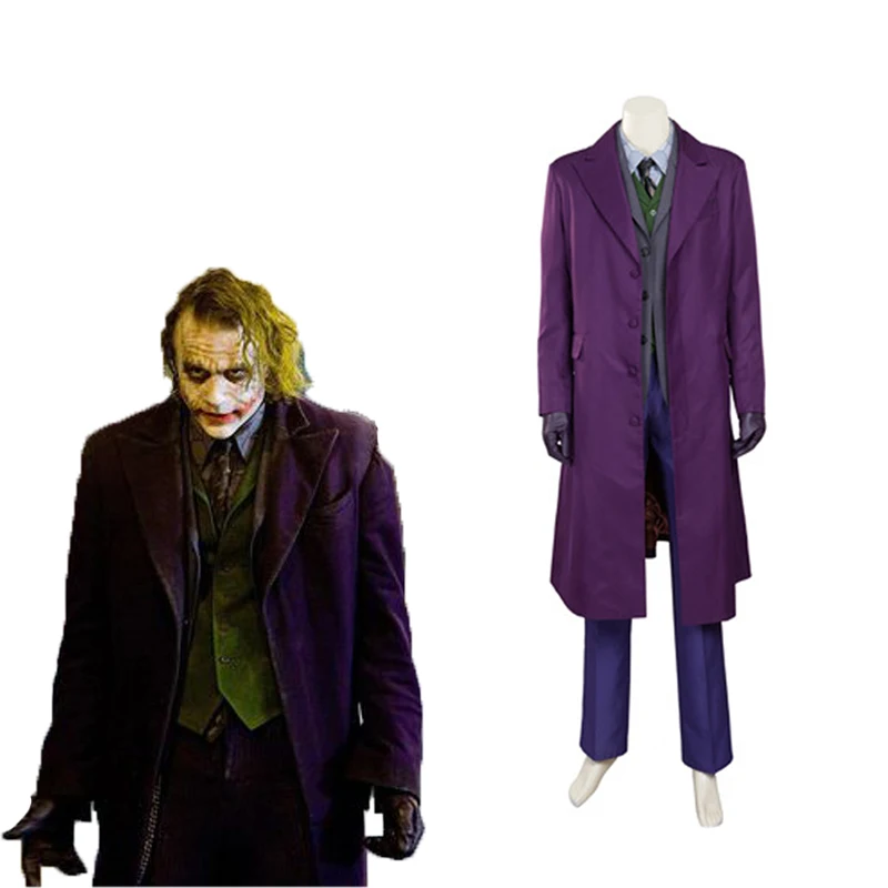 The Dark Knight Cosplay Costume Joker Cosplay Costume Full Uniform Halloween Carnival Party Costume Customized
The Dark Knight Cosplay Costume Joker Cosplay Costume Full Uniform Halloween Carnival Party Costume Customized