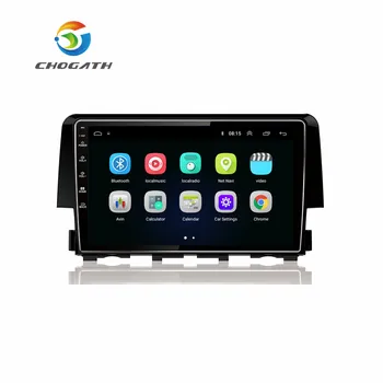 

ChoGath 10.2'' 1.6GHz Quad Core RAM 1GB Android 9.0 Car Radio GPS Navigation Player for Honda Civic 2016 2017 with Canbus