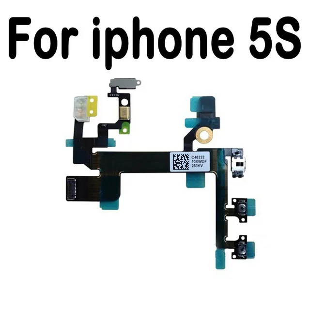 MIXUEWEIQI High Quality Original For iPhone 5S Volume Button Power Switch On Off Button Key Flex Cable Replacement Spare parts
MIXUEWEIQI High Quality Original For iPhone 5S Volume Button Power Switch On Off Button Key Flex Cable Replacement Spare parts