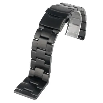 20/22mm Replacement HQ Stainless Steel Black Men Fold Over Clasp with Safety Bracelet Watch Band Strap+ 2 Spring Bars
20/22mm Replacement HQ Stainless Steel Black Men Fold Over Clasp with Safety Bracelet Watch Band Strap+ 2 Spring Bars