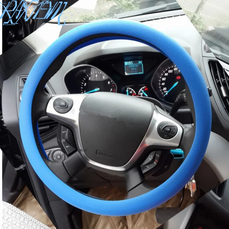 Мягкая силиконовая Обложка рулевого колеса Женская Экологичная для Mazda 2 3 5 6 |