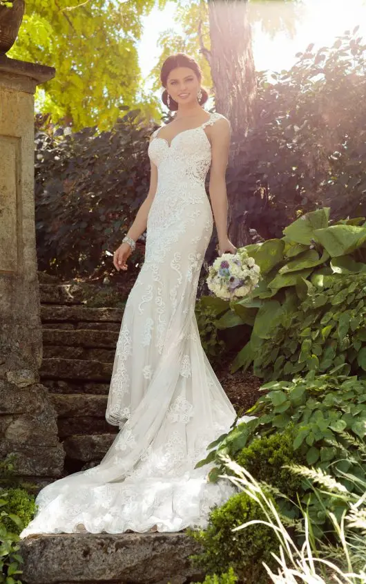 Sexy Sweetheart Long Lace Mermaid Wedding Dresses 2018 Illusion Back Appliques Long Bridal Gown with Button Boho Wedding Dress
Sexy Sweetheart Long Lace Mermaid Wedding Dresses 2018 Illusion Back Appliques Long Bridal Gown with Button Boho Wedding Dress