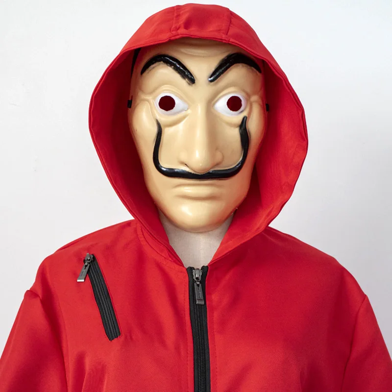 (Clothes + Mask)Salvador Dali Cosplay Movie Costume Money Heist The House of Paper La Casa De Papel Cosplay Halloween Costumes
(Clothes + Mask)Salvador Dali Cosplay Movie Costume Money Heist The House of Paper La Casa De Papel Cosplay Halloween Costumes