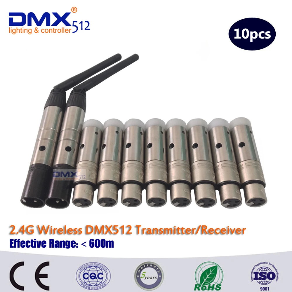 DHL Free Shipping 5 years warranty wireless dmx512 controller silver 2 send and 8 receiver for move stage light
DHL Free Shipping 5 years warranty wireless dmx512 controller silver 2 send and 8 receiver for move stage light
