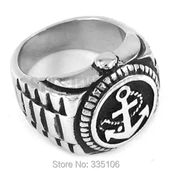 Free shipping! Anchor Signet Ring Stainless Steel Jewelry Imitation Watch Shape Ring Motor Biker Ring SWR0244
Free shipping! Anchor Signet Ring Stainless Steel Jewelry Imitation Watch Shape Ring Motor Biker Ring SWR0244