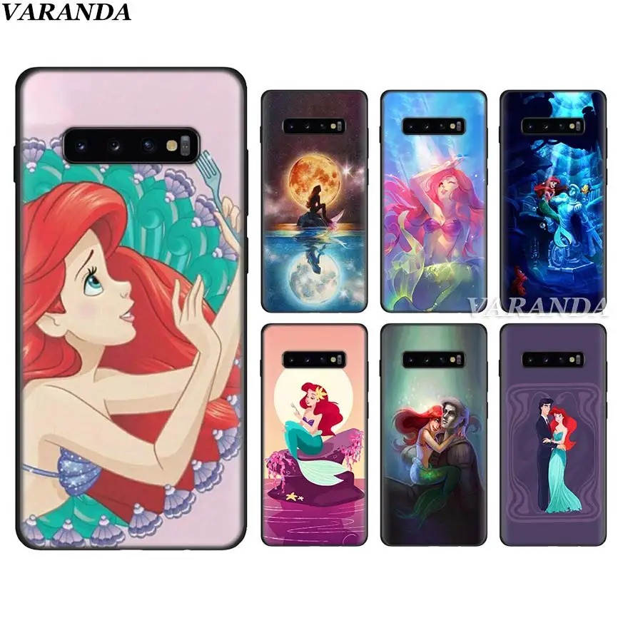 Black Silicone Case for Samsung Galaxy S10 S10e S8 S9 Plus Note 8 9 A50 A70 Cover Ariel little mermaid Soft Cases
Black Silicone Case for Samsung Galaxy S10 S10e S8 S9 Plus Note 8 9 A50 A70 Cover Ariel little mermaid Soft Cases